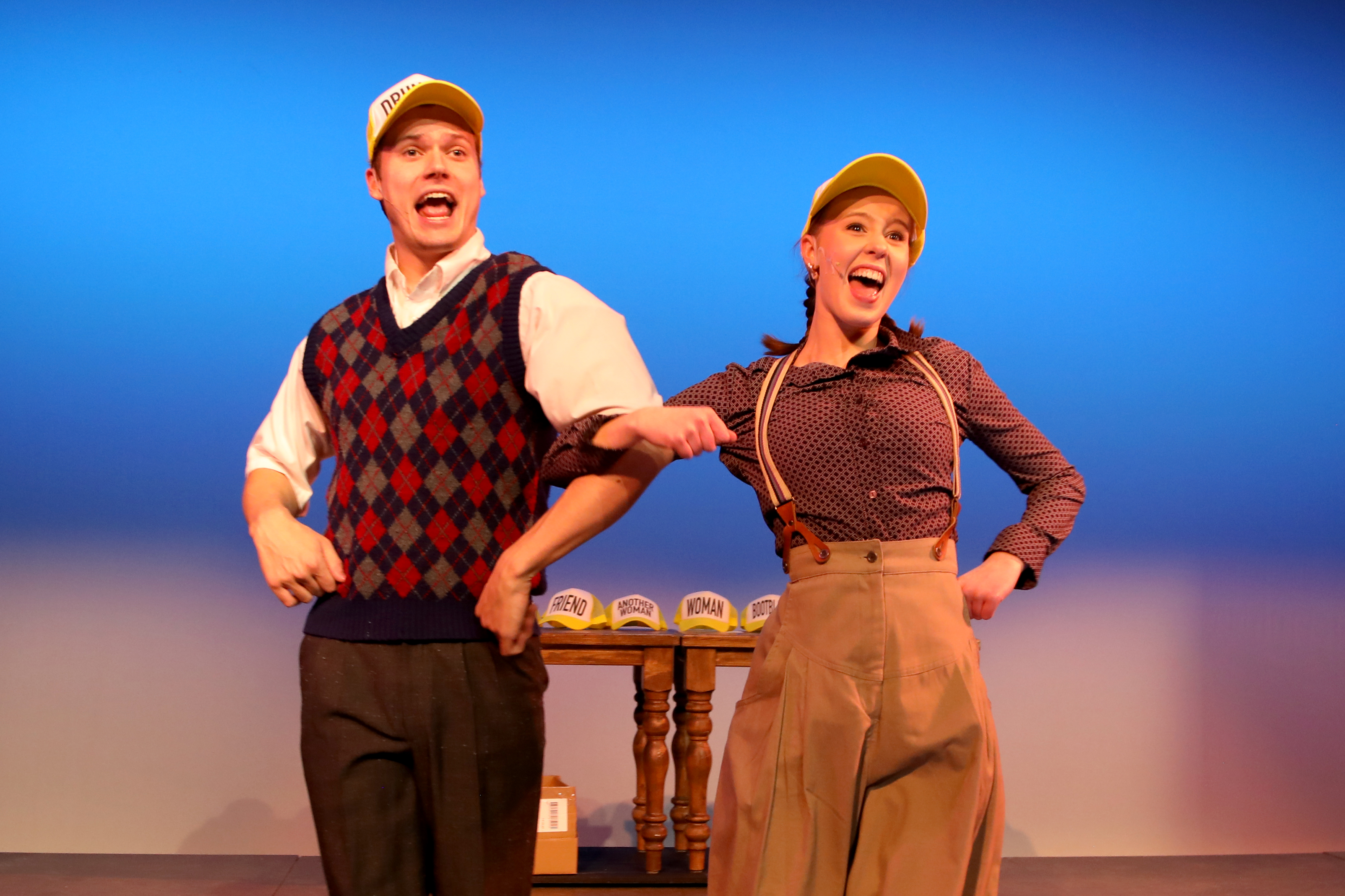 Scene from Gutenberg! The Musical!