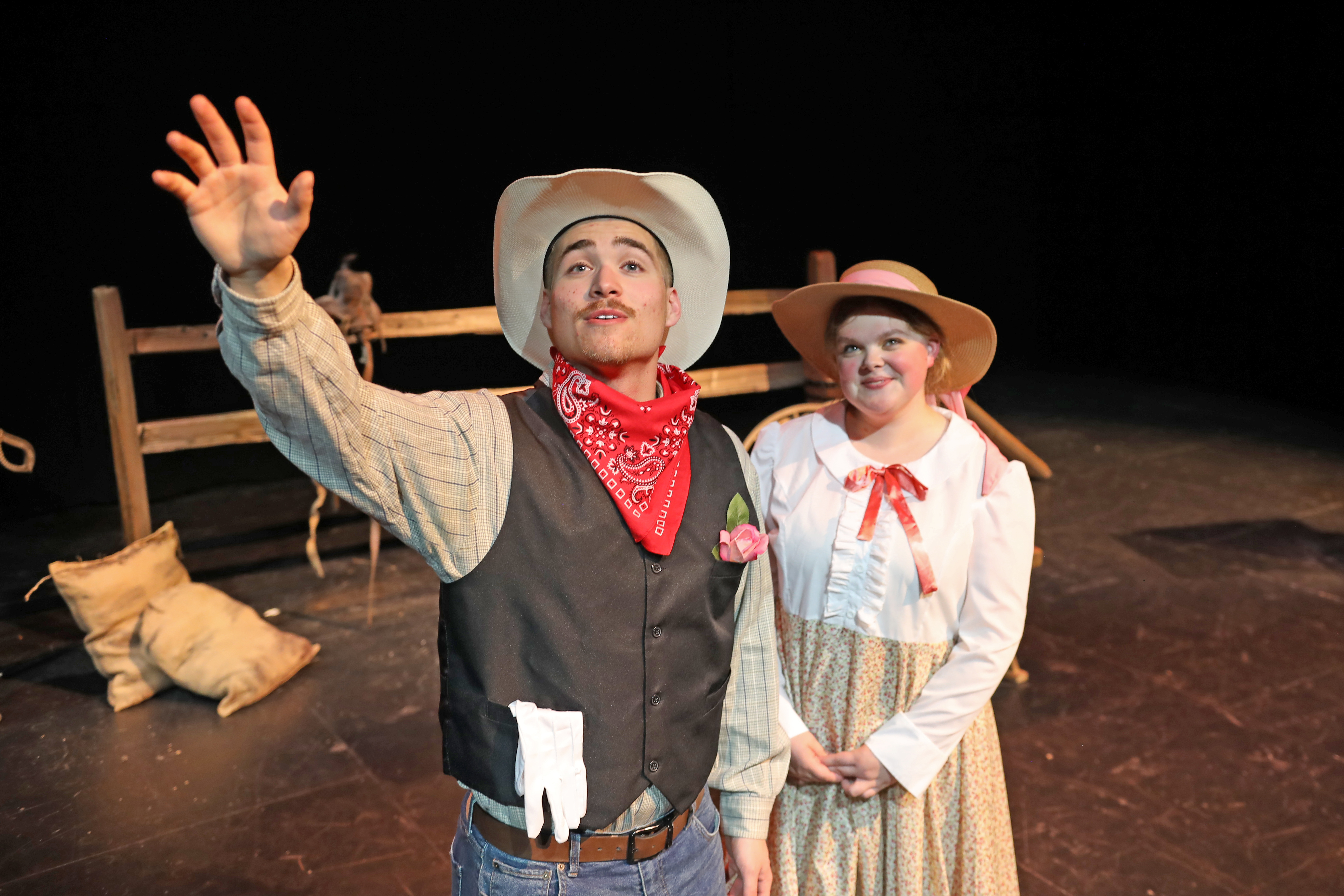 Scene from "Love Struck and Saddle.Sore