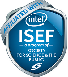 Affiliated with intel ISEF, a program of Society for Science and the Public