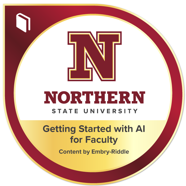 Getting Started with AI for Faculty
Content by Embry-Riddle (Faculty only) badge