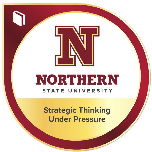 Strategic Thinking Under Pressure badge