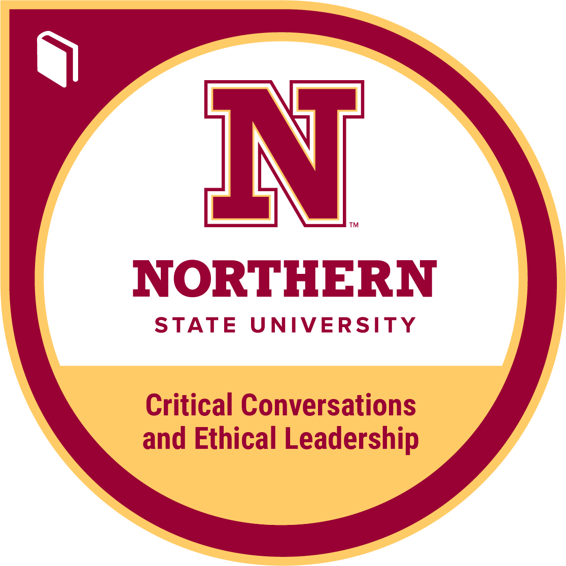 Critical Conversations and Ethical Leadership badge