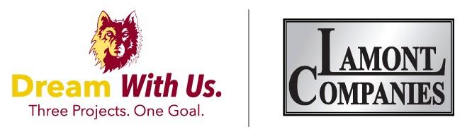 Dream with us and Lamont Companies logo