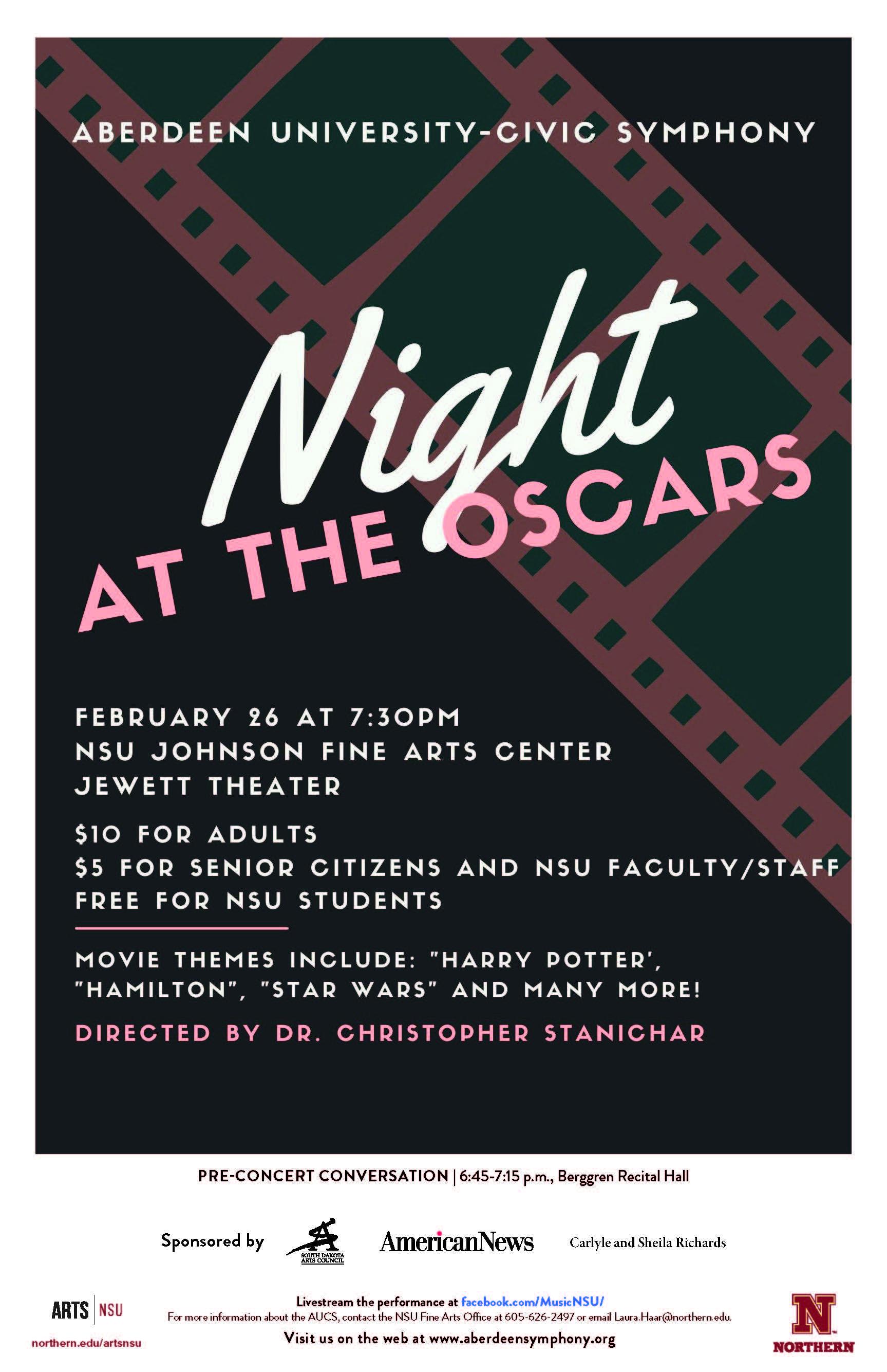 Poster for Night at the Oscars
