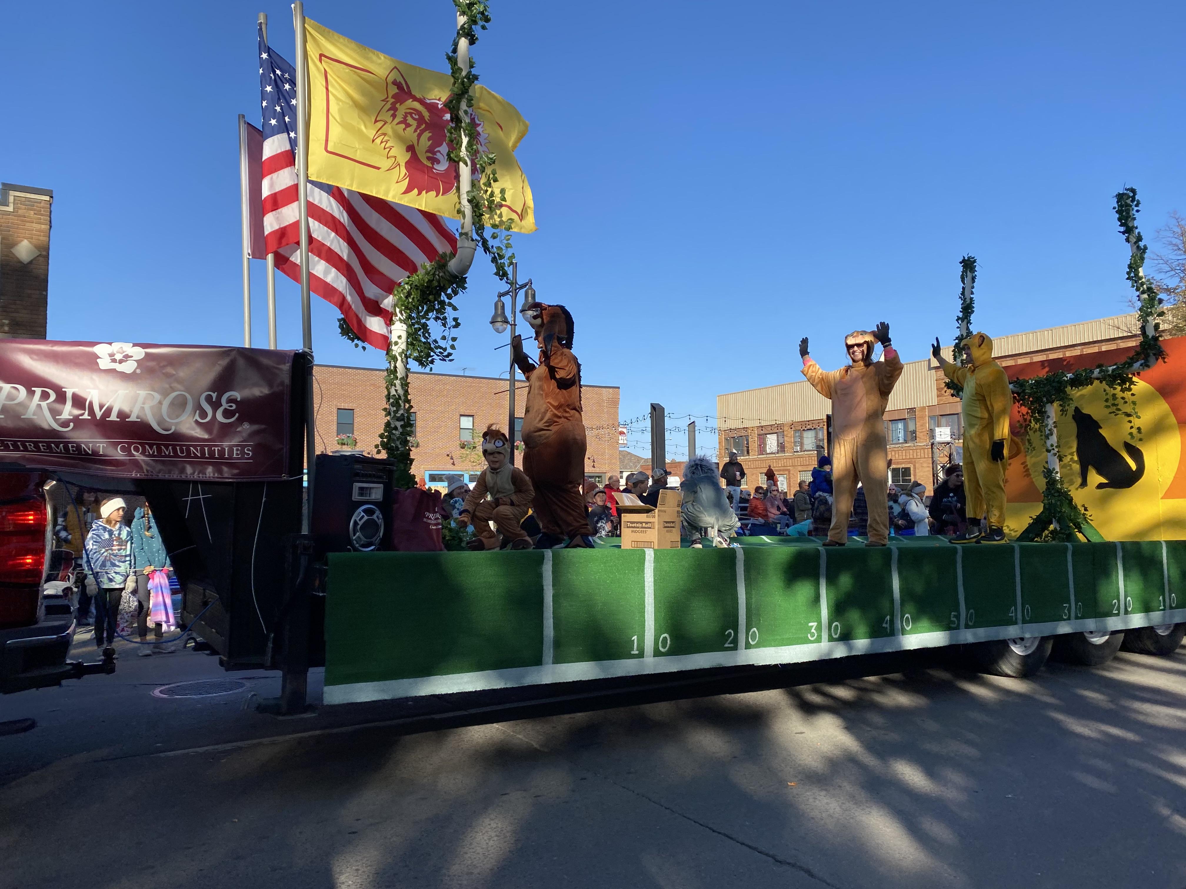 Northern State University announces Gypsy Day Parade float, band