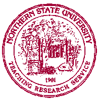 NSU Seal with Teaching Research Service on front