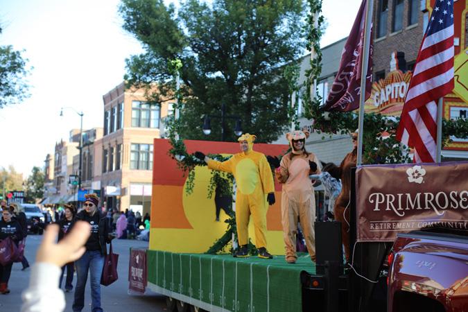 Primrose parade float