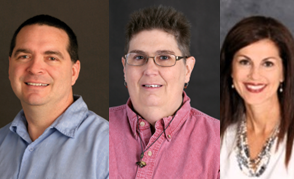 Drs. Jeff Howard, Karyl Meister and Franne Sippel