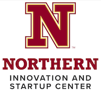 Northern Innovation and Startup Center with maroon N