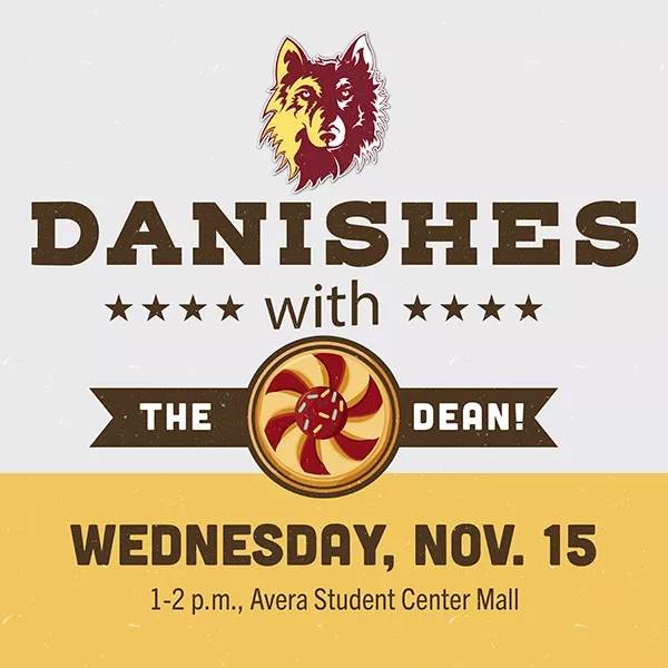 Danishes with the Dean November 15, 2023 Student Center Mall