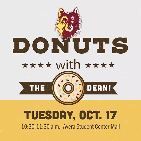 Donuts with the Dean October 17, 2023 Student Center Mall