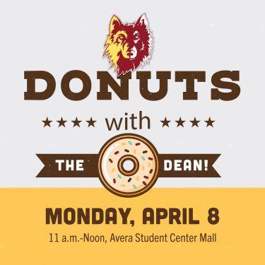 Donuts with the Dean April 24, 2024, Student Center Mall