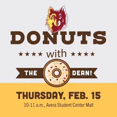 Donuts with the Dean February 24, 2024, Student Center Mall