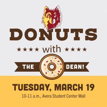 Donuts with the Dean March 24, 2024, Student Center Mall