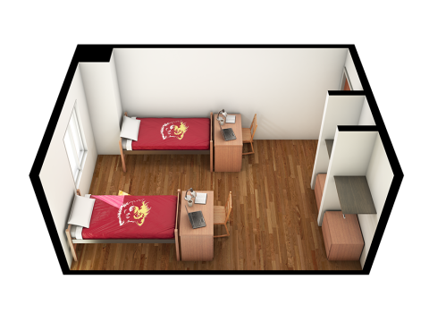 Great Plains East double room - side