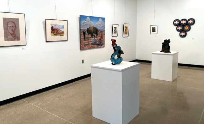 Art exhibit on display in JFAC Gallery