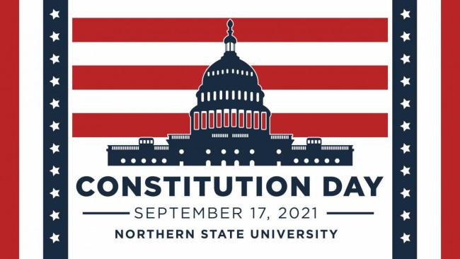 Constitution Day 2021 graphic - Sept. 17, 2021