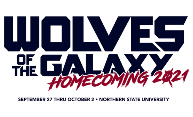 Wolves of the Galaxy Homecoming 2021 graphic