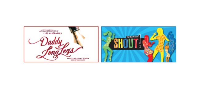 Graphics for two theater productions