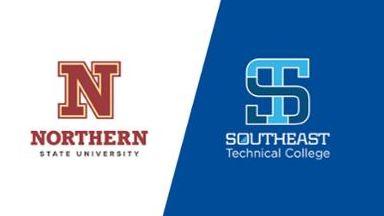 Logos for Northern State University and Southeast Tech