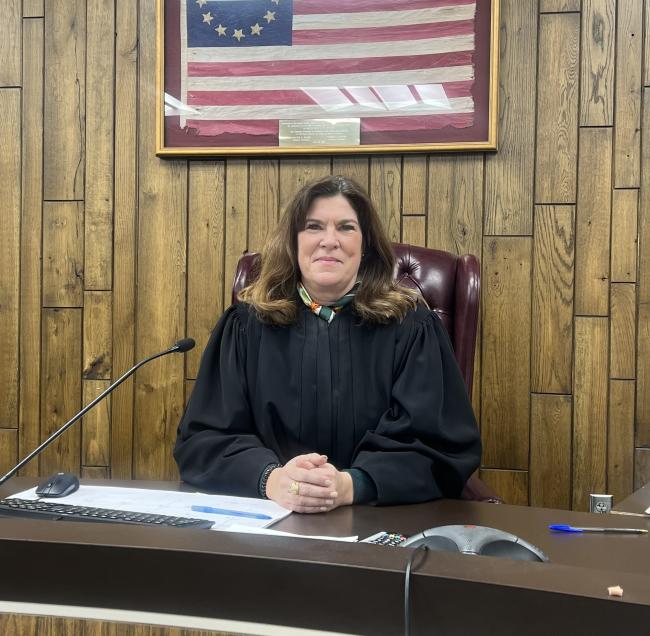 Newly appointed Judge Julie Dvorak 