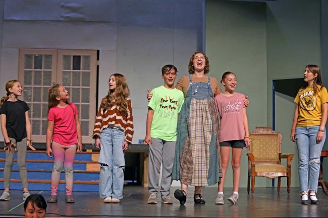 Sound of Music Rehearsal