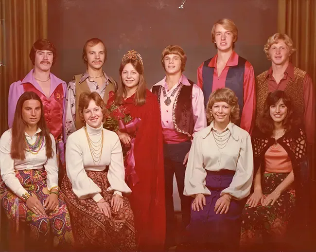 1976 Gypsy Day Homecoming Royalty